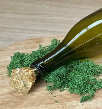 Epoxy fleskurk Golden Flakes II