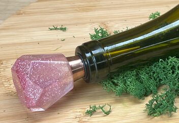 Epoxy fleskurk Pink Party