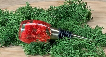 Epoxy fleskurk Red Flower
