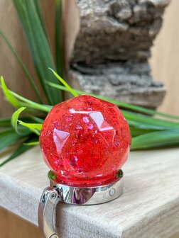 Handtassenhouder Raspberry glitter