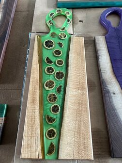 Tapasplank Eikenhout met Citroenschijfjes