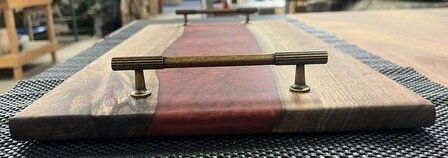 Dienbord Black Walnut Bordeau Crackle