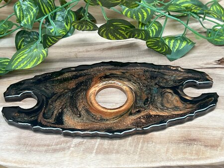 Fles / glazenhouder Moonwalk glitter 