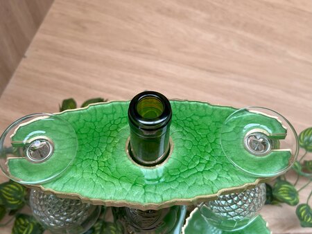 Set Agaat coasters 4 st. + holder Reptile