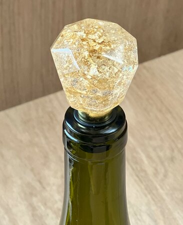 Epoxy fleskurk Golden Flakes