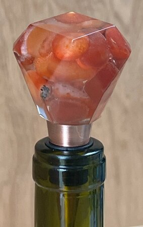 Epoxy fleskurk Red on the rocks