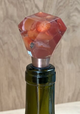 Epoxy fleskurk Red on the rocks