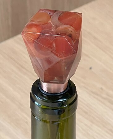 Epoxy fleskurk Red on the rocks