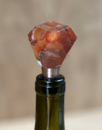 Epoxy fleskurk Red on the rocks