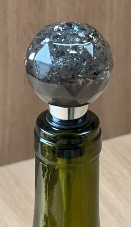 Epoxy fleskurk Round Grey mirror