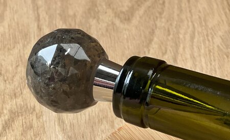 Epoxy fleskurk Round Grey mirror