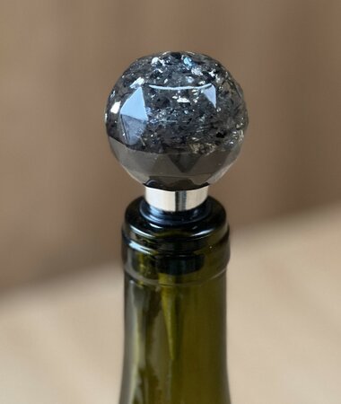 Epoxy fleskurk Round Grey mirror