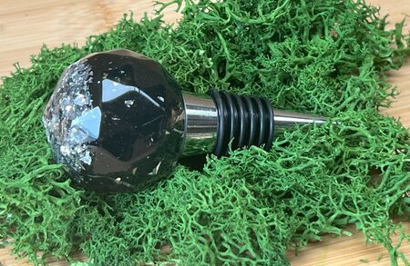 Epoxy fleskurk Grey Disco 'n sparkle