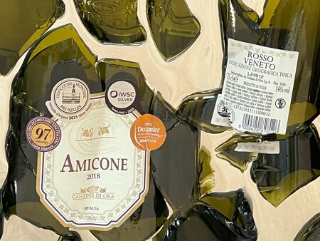 Broken Bottle art - Amicone 2018 Spiegelglas