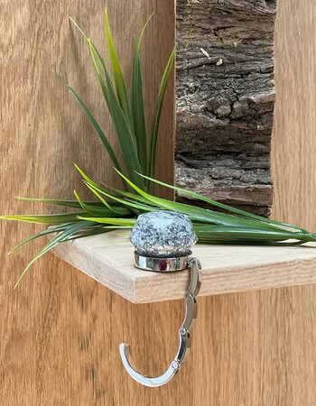 Handtassenhouder Shiny Silver