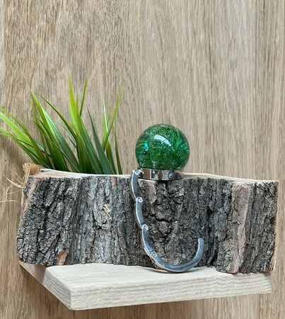 Handtassenhouder Reindeer mos & glitter