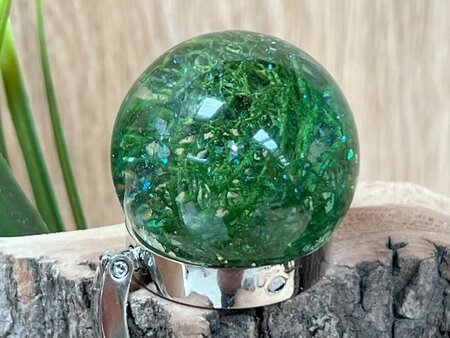 Handtassenhouder Reindeer mos & glitter