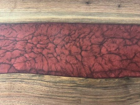 Dienbord Black Walnut Bordeau Crackle