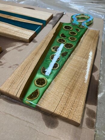 Tapasplank Eikenhout met Citroenschijfjes