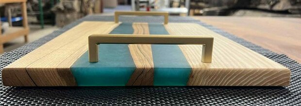 Dienbord Amerikaanse eik Blue marble