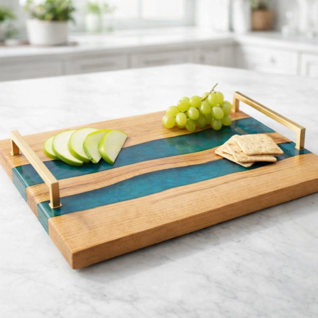 Dienbord Amerikaanse eik Blue marble