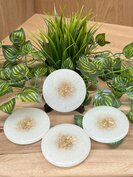 Set Round coasters 4st. Sweet Pearl