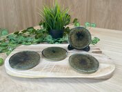 Set Round coasters 4st. Cateye