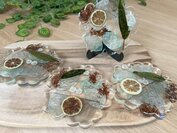 Set Flower coasters Nature love 4st.