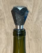 Epoxy fleskurk Diamond black 'n glitter