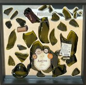 Broken Bottle art - Amicone 2018 Spiegelglas